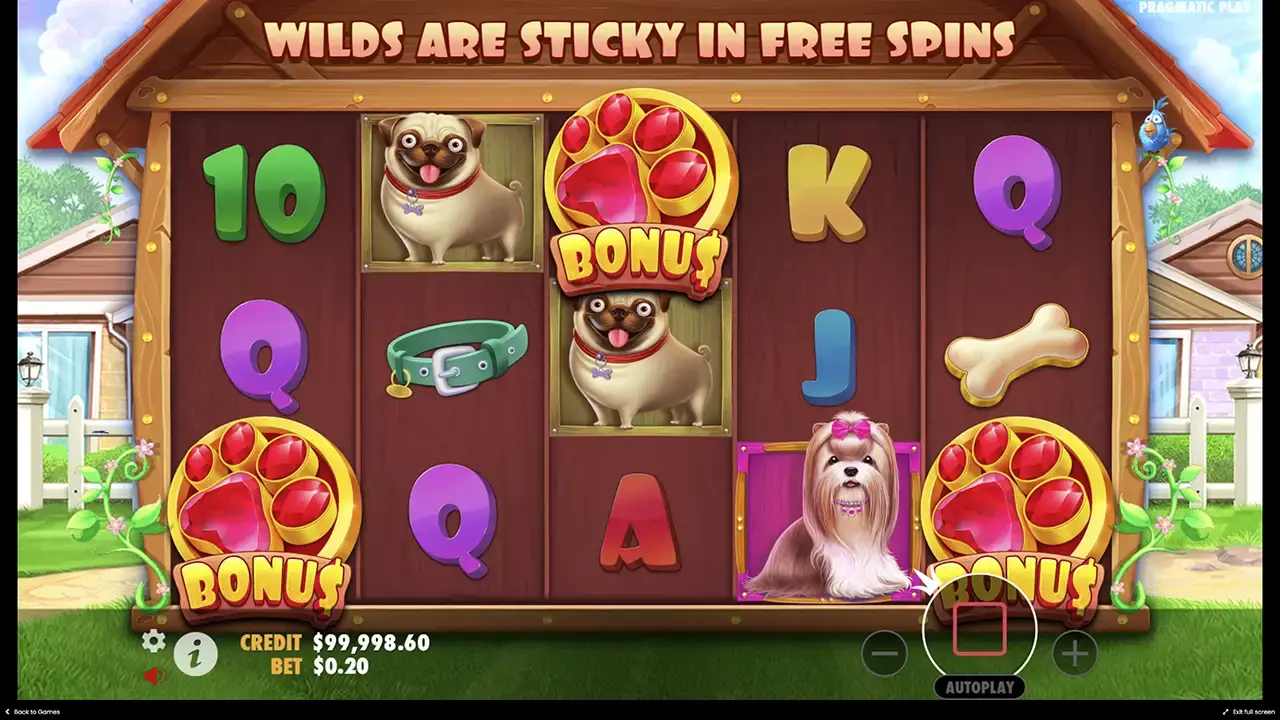 the Dog house уникальный игровой слот